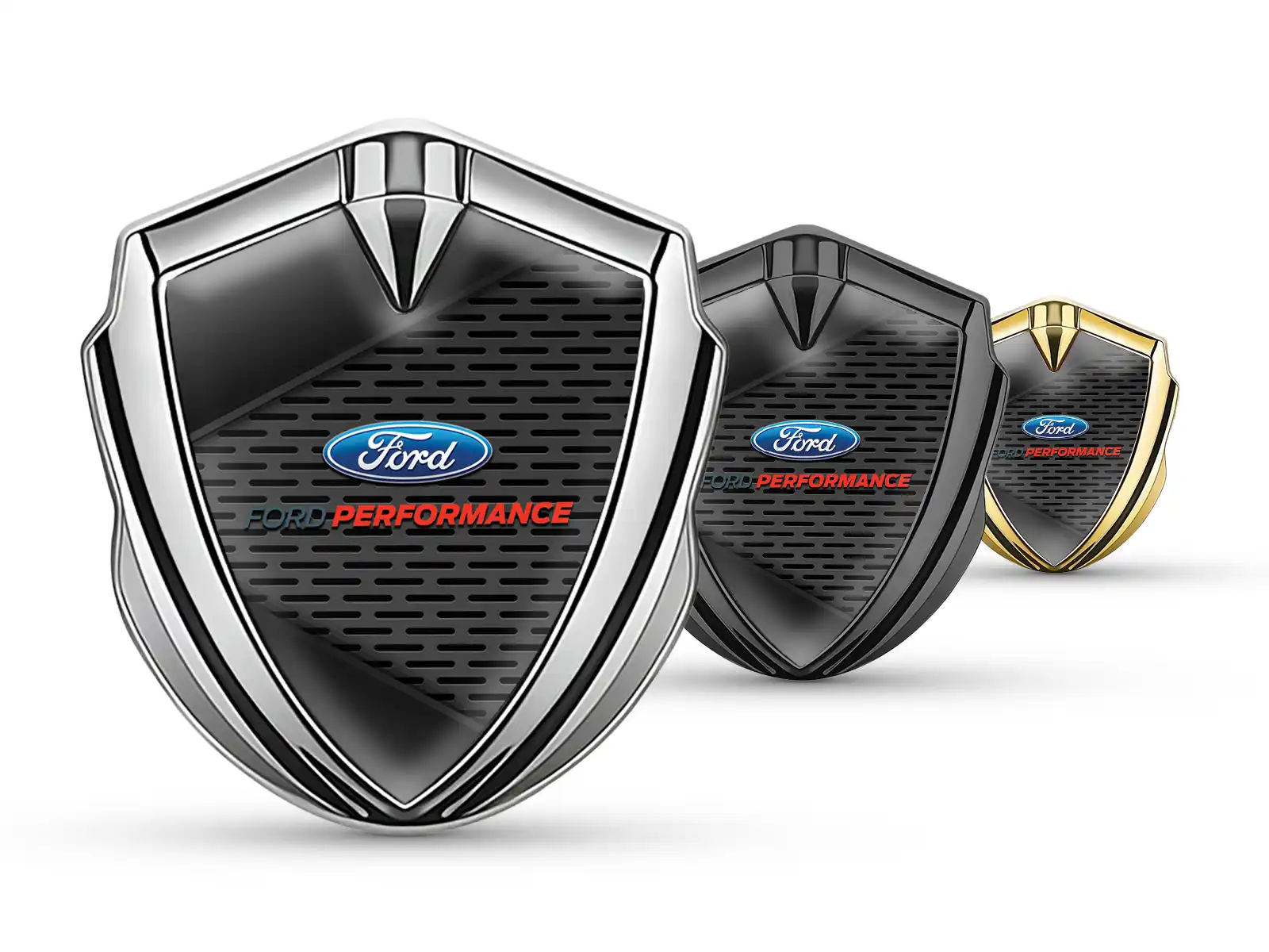 Ford Autoabzeichen Max Stil Solides Metallfinish